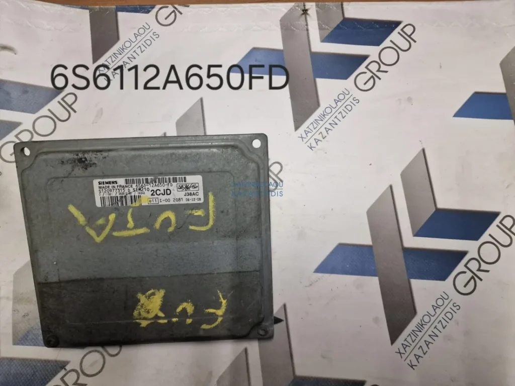 FORD FIESTA 2002-2008 1.4 ΒΕΝΖ ΕΓΚΕΦΑΛΟΣ ΚΙΝΗΤΗΡΑ 6S6112A650FD