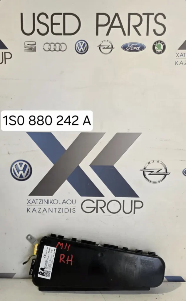 SEAT MII 2012-2020 ΠΛΕΥΡΙΚΟΣ ΑΕΡΟΣΑΚΟΣ ΚΑΘΙΣΜΑΤΟΣ ΔΕΞΙΑ ΣΥΝΟΔΗΓΟΥ ΚΩΔΙΚΟΣ ΑΝΤΑΛΛΑΚΤΙΚΟΥ  1S0880242A