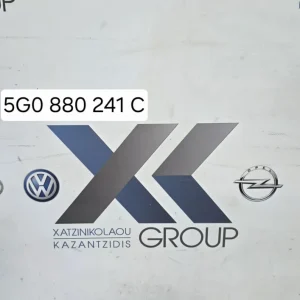 VW GOLF 7 2013-2020  ΠΛΕΥΡΙΚΟΣ ΑΕΡΟΣΑΚΟΣ ΑΡΙΣΤΕΡΑ ΟΔΗΓΟΥ ΚΩΔΙΚΟΣ 5G0880241C