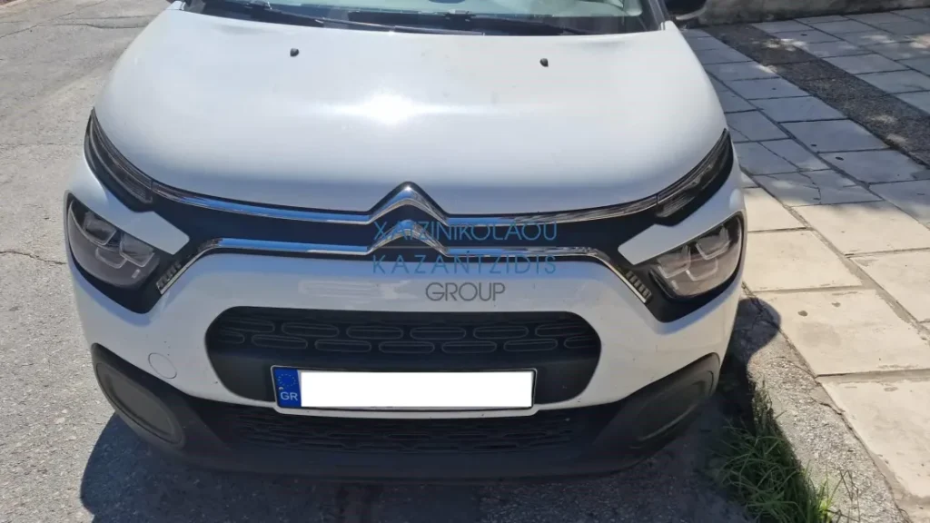 CITROEN C3 2016-2023 ΜΟΥΡΗ ΕΜΠΡΟΣ ΚΟΜΠΛΕ ΜΕ ΦΑΝΑΡΙΑ ΞΕΝΟΝ (ΚΑΠΟ-ΠΡΟΦΥΛΑΚΤΗΡΑΣ-ΦΤΕΡΑ-ΦΑΝΑΡΙΑ-ΜΕΤΩΠΗ-ΤΡΑΒΕΡΣΑ-ΨΥΓΕΙΑ-ΘΟ