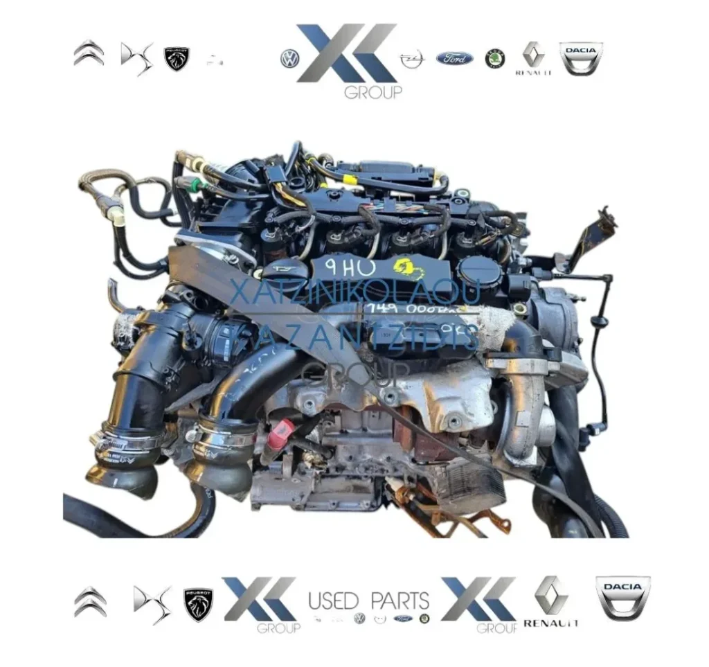 PEUGEOT EXPERT 2007-2014 1600CC DIESEL 90PS ΚΙΝΗΤΗΡΑΣ ΑΡΙΘΜΟΣ ΚΙΝΗΤΗΡΑ 9HU