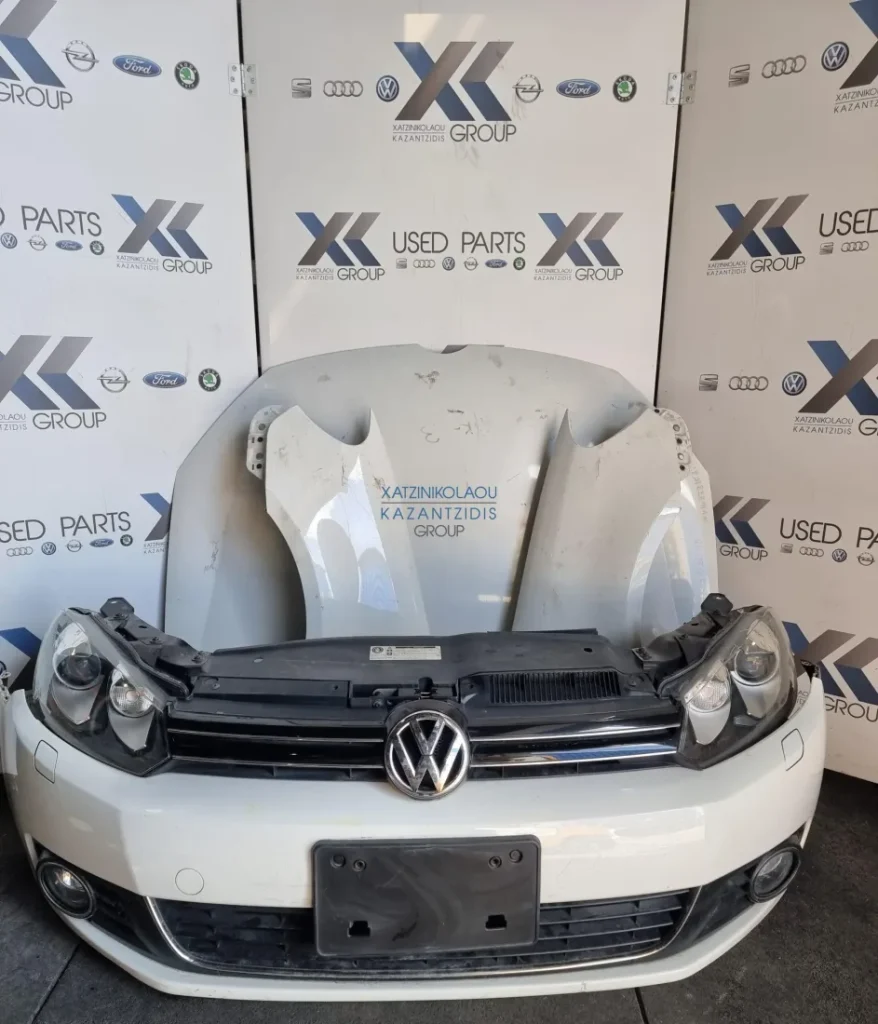 VW GOLF 6 2008-2013 ΜΟΥΡΗ ΕΜΠΡΟΣ ΚΟΜΠΛΕ(ΚΑΠΟ ΦΤΕΡΑ ΦΑΝΑΡΙΑ XENON ΠΡΟΦΥΛΑΚΤΗΡΑΣ ΜΕΤΩΠΗ )ΑΕΡΟΣΑΚΟΙ ΤΑΜΠΛΟ