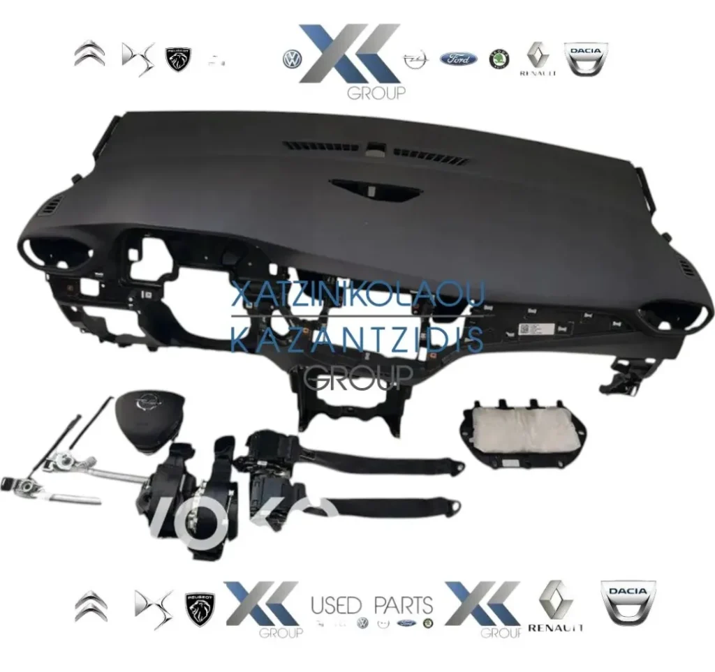 OPEL CROSSLAND X 2017-2020 ΤΑΜΠΛΟ ΑΕΡΟΣΑΚΟΙ ΟΔΗΓΟΥ ΣΥΝΟΔΗΓΟΥ ΖΩΝΕΣ