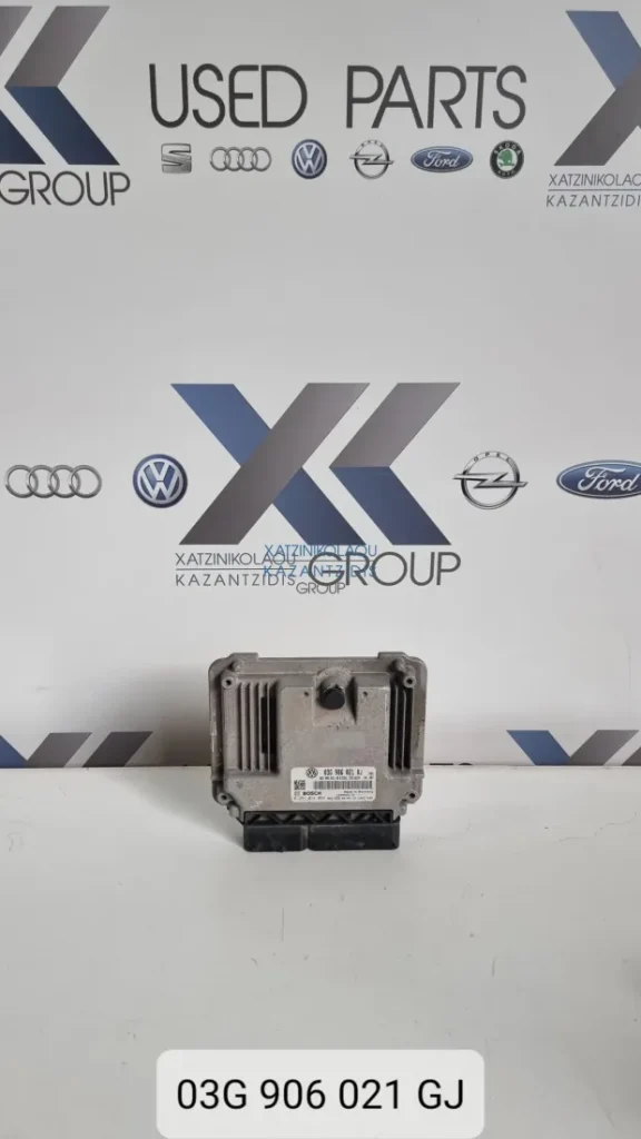 SKODA OCTAVIA 2004-2013 ΕΓΚΕΦΑΛΟΣ ΚΙΝΗΤΗΡΑ ΜΟΝΑΔΑ ΕΛΕΓΧΟΥ ΚΙΝΗΤΗΡΑ ΚΩΔΙΚΟΣ ΑΝΤΑΛΛΑΚΤΙΚΟΥ- 03G906021 GJ