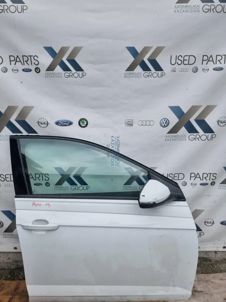 VW POLO 2017-2023 ΓΡΥΛΛΟΣ ΠΑΡΑΘΥΡΟΥ ΠΟΡΤΑΣ ΕΜΠΡΟΣ  ΔΕΞΙΑ