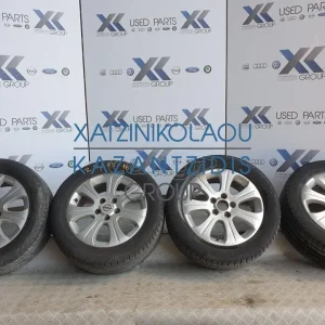 OPEL VECTRA C 2002-2008 ΖΑΝΤΕΣ 4ΑΔΑ ΑΛΟΥΜΙΝΙΟ 215-55-16