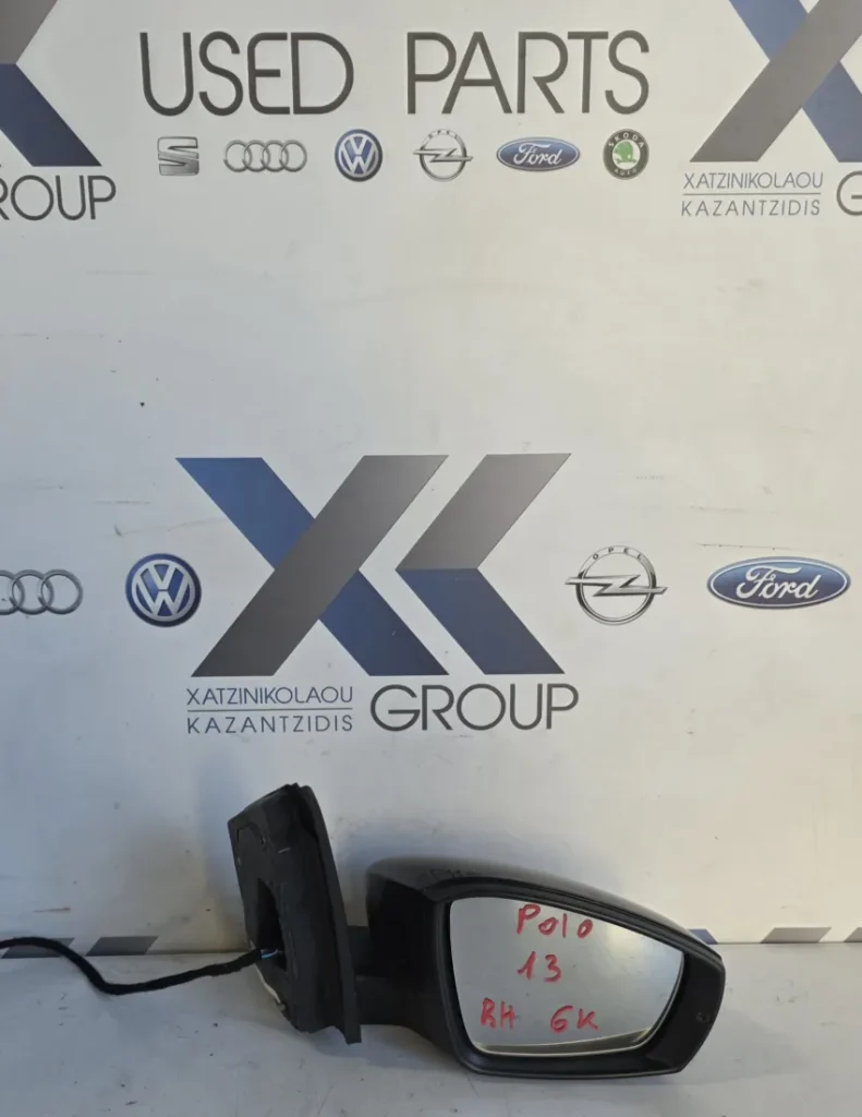 VW POLO 2009-2013 ΚΑΘΡΕΠΤΗΣ ΕΞΩΤΕΡΙΚΟΣ ΗΛΕΚΤΡΙΚΟΣ ΘΕΡΜΑΙΝΟΜΕΝΟΣ ΔΕΞΙΑ ΣΥΝΟΔΗΓΟΥ,