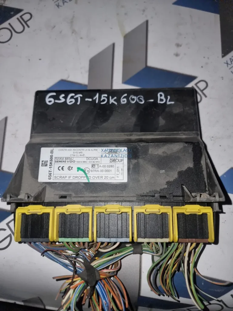 FORD FIESTA 2002 – 2005  ΕΓΚΕΦΑΛΟΣ ΑΝΕΣΗΣ ΚΩΔΙΚΟΣ ΑΝΤΑΛΛΑΚΤΙΚΟΥ- 6S6T-15K600-BL