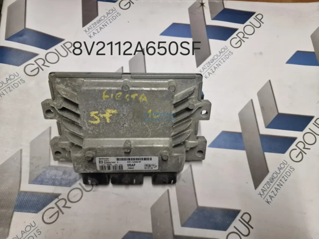 FORD FIESTA 2009-2014 ΕΓΚΕΦΑΛΟΣ ΚΙΝΗΤΗΡΑ ΚΩΔΙΚΟΣ- 8V2112A650SF
