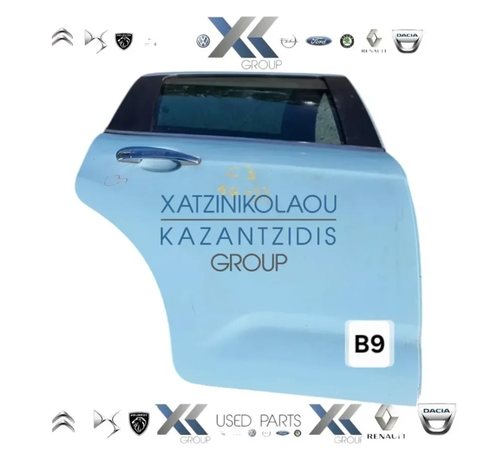 CITROEN C3 2010-2013 ΠΟΡΤΑ ΠΙΣΩ ΔΕΞΙΑ