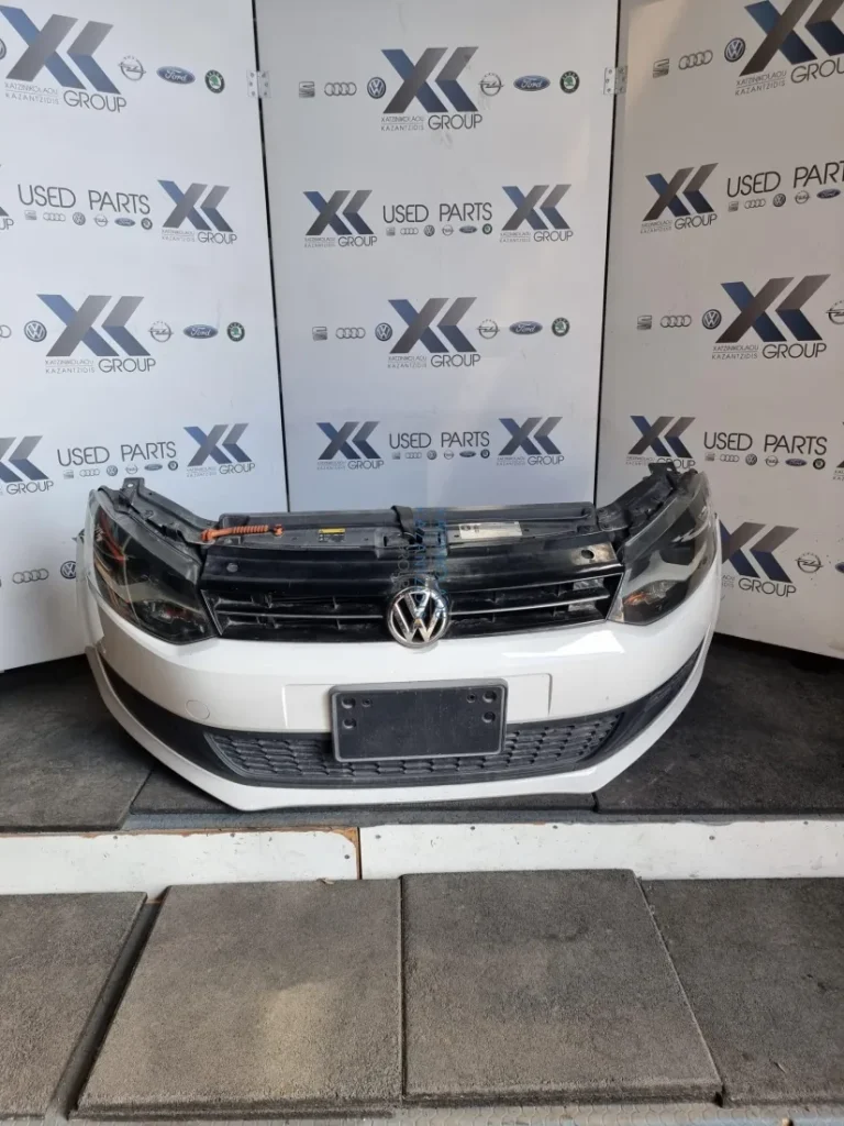 VW POLO 2009-2013 ΜΟΥΡΗ ΕΜΠΡΟΣ ΚΟΜΠΛΕ(ΚΑΠΟ ΦΤΕΡΑ ΦΑΝΑΡΙΑ  ΠΡΟΦΥΛΑΚΤΗΡΑΣ ΜΕΤΩΠΗ )ΑΕΡΟΣΑΚΟΙ ΤΑΜΠΛΟ