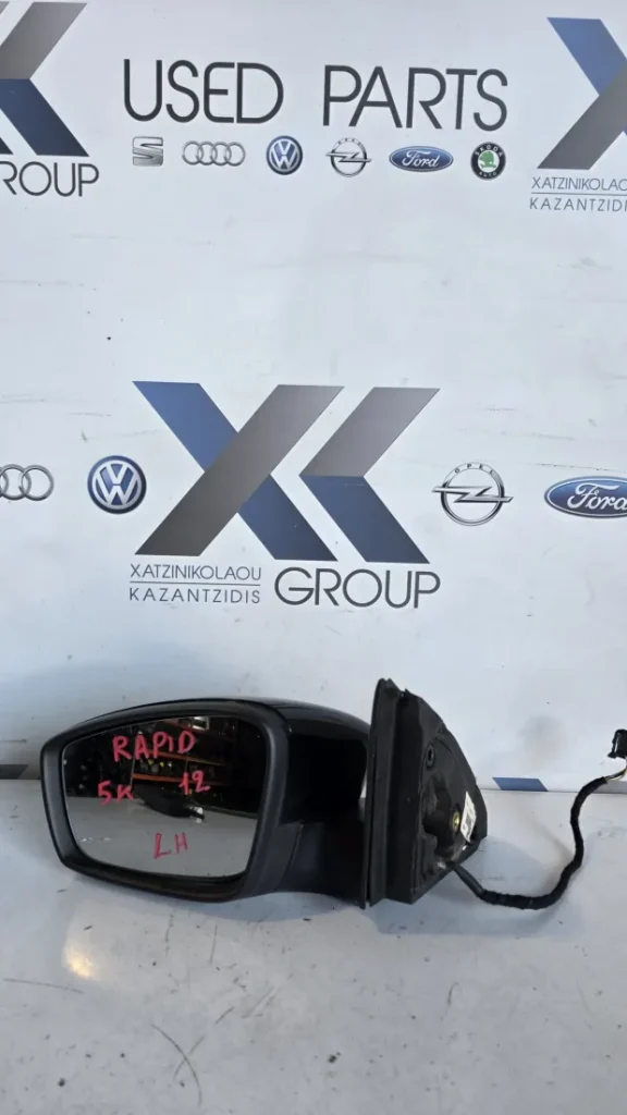 SKODA RAPID 2012-2020  ΚΑΘΡΕΠΤΗΣ ΕΞΩΤΕΡΙΚΟΣ ΗΛΕΚΤΡΙΚΟΣ ΘΕΡΜΑΙΝΟΜΕΝΟΣ ΑΡΙΣΤΕΡΑ ΟΔΗΓΟΥ