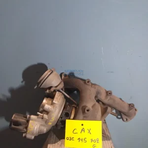 VW GOLF 6 2008-2013 ΤΟΥΡΜΠΙΝΑ ΤΥΠΟΣ ΚΙΝΗΤΗΡΑ- CAX ΚΩΔΙΚΟΣ ΑΝΤΑΛΛΑΚΤΙΚΟΥ- 03C145702G