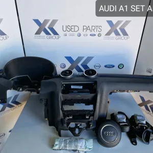 AUDI A1 2010-2014 ΣΕΤ ΑΕΡΟΣΑΚΟΙ ΤΑΜΠΛΟ ΖΩΝΕΣ