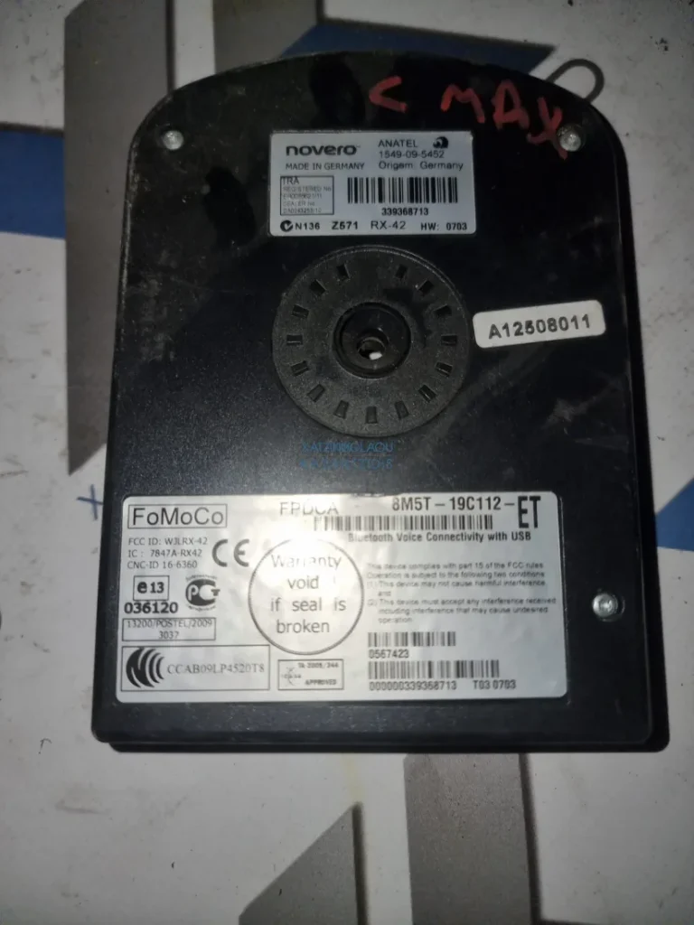 FORD FOCUS 2008-2012 ΕΓΚΕΦΑΛΟΣ BLUETOOTH ΚΩΔΙΚΟΣ ΑΝΤΑΛΛΑΚΤΙΚΟΥ-8M5T-19C112-ET