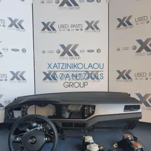 VW POLO 2017-2020 ΤΑΜΠΛΟ ΚΟΜΠΛΕ  (ΣΕΤ ΑΕΡΟΣΑΚΟΙ ΣΕΤ ΖΩΝΕΣ ΟΔΗΓΟΥ-ΣΥΝΟΔΗΓΟΥ)