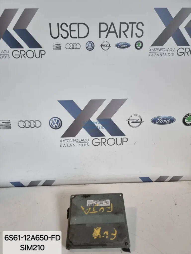 FORD FIESTA 2008-2013 ΜΟΝΑΔΑ ΕΛΕΓΧΟΥ ΚΙΝΗΤΗΡΑ ΚΩΔΙΚΟΣ ΑΝΤΑΛΛΑΚΤΙΚΟΥ- 6S61-12A650-FD  SIM210