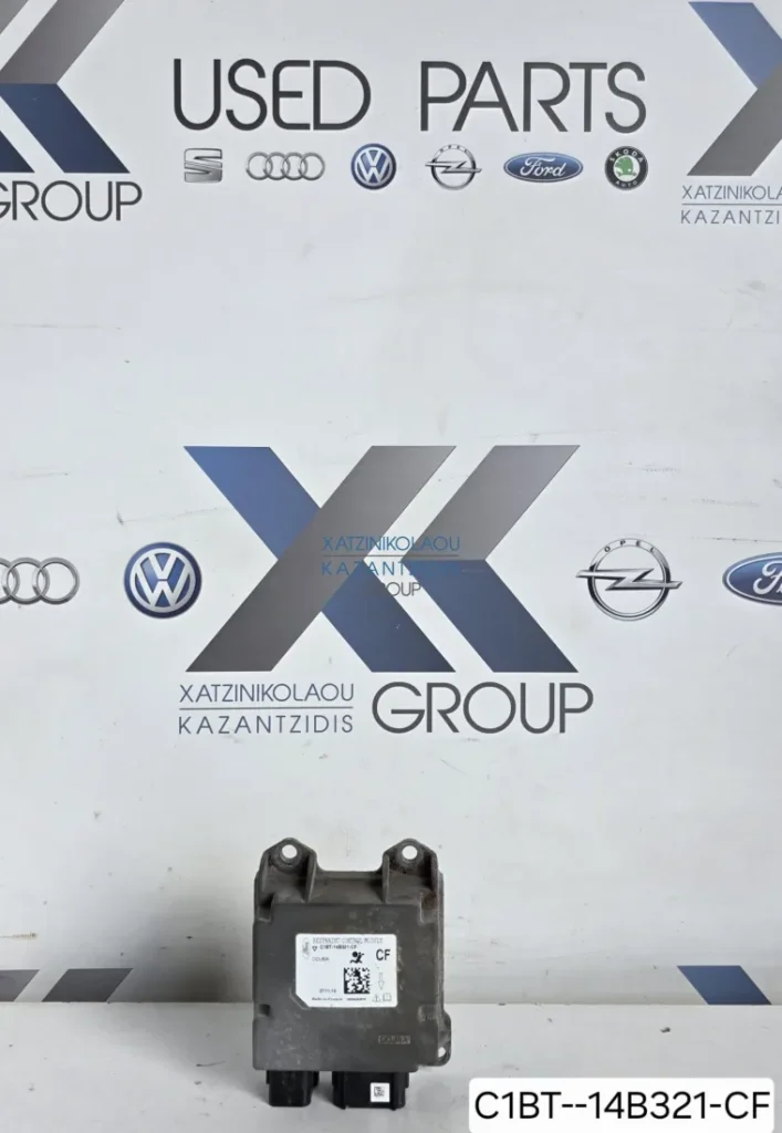 FORD FIESTA MK7 2009-2013 ΕΓΚΕΦΑΛΟΣ ΜΟΝΑΔΑ ΕΛΕΓΧΟΥ ΑΕΡΟΣΑΚΩΝ ΚΩΔΙΚΟΣ ΑΝΤΑΛΛΑΚΤΙΚΟΥ C1BT-14B321-CF