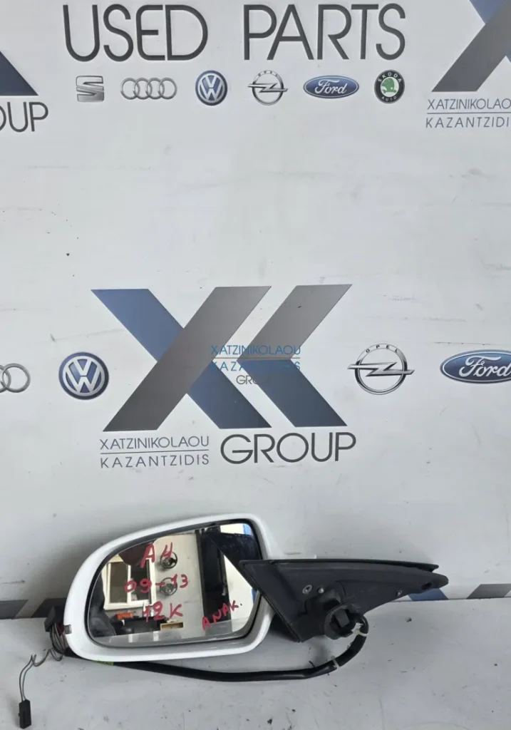 AUDI A4 2008-2013 ΚΑΘΡΕΠΤΗΣ ΕΞΩΤΕΡΙΚΟ ΗΛΕΚΤΡΙΚΑ ΑΝΑΚΛΙΝΩΜΕΝΟΣ  ΘΕΡΜΑΙΝΟΜΕΝΟΣ 12ΚΑΛΩΔΙΑ