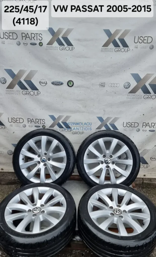 VW PASSAT 3C 2005-2015 ΖΑΝΤΟΛΑΣΤΙΧΑ 225-45-17 (4118)