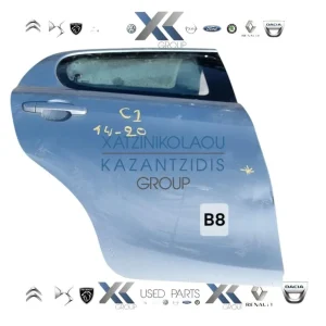 CITROEN C1 2014-2020 ΠΟΡΤΑ ΠΙΣΩ ΔΕΞΙΑ