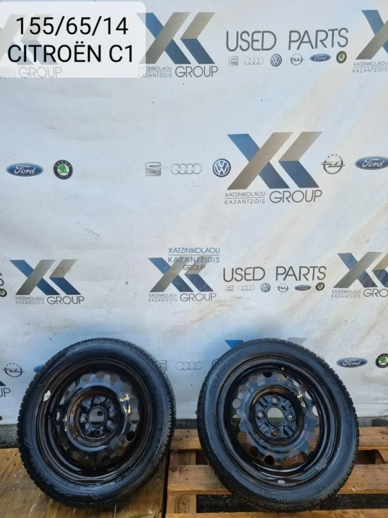 CITROEN C1 2005-2012 ΖΑΝΤΕΣ ΣΙΔΕΡΕΝΙΕΣ 155-65-14