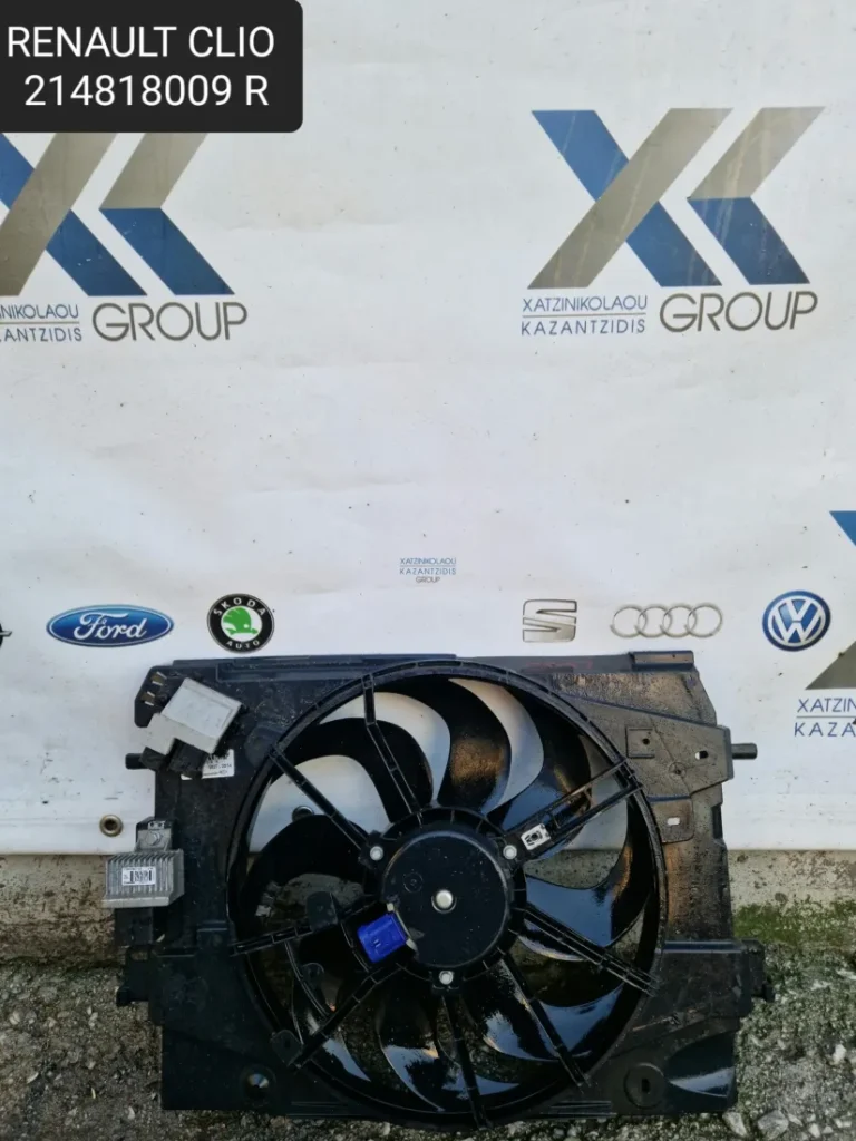 RENAULT CLIO 2016-2019 ΒΕΝΤΙΛΑΤΕΡ RADIATOR 1.2TCE 1.5DCI 214818009R