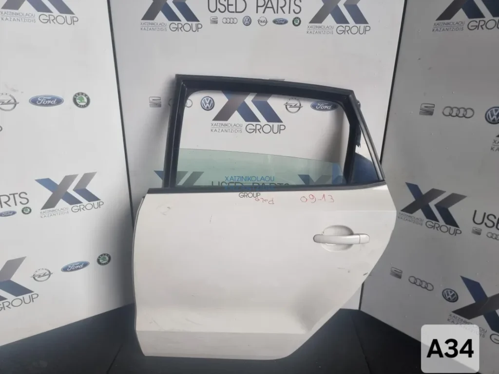 VW POLO 2009-2017 ΓΡΥΛΛΟΣ ΠΑΡΑΘΥΡΟΥ  ΠΟΡΤΑΣ ΠΙΣΩ  ΑΡΙΣΤΕΡΑ