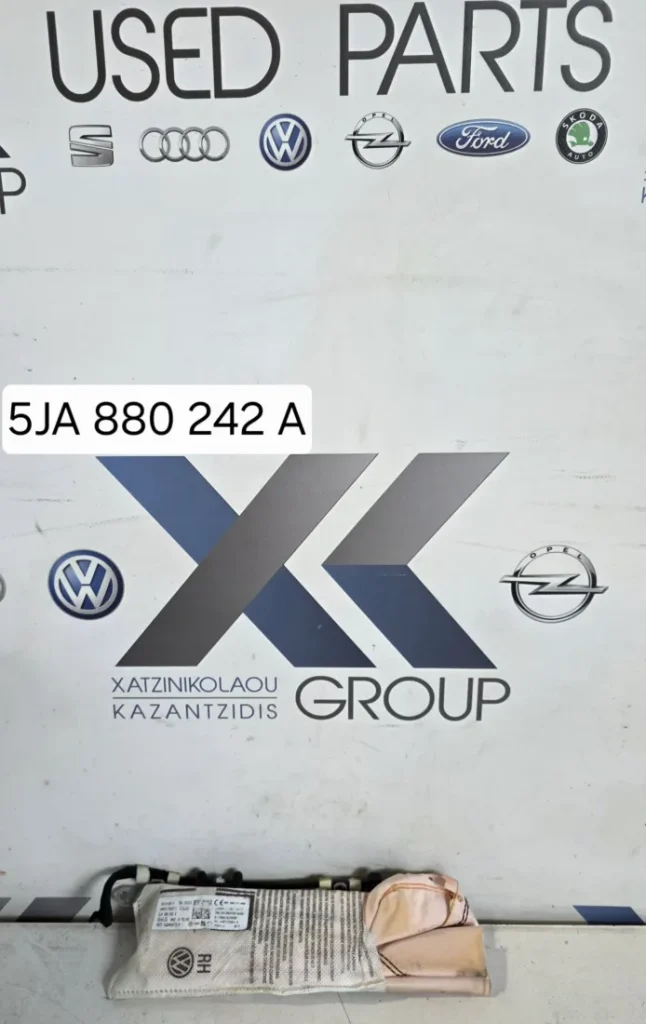 SKODA RAPID 2012-2020 ΠΛΕΥΡΙΚΟΣ ΑΕΡΟΣΑΚΟΣ  ΔΕΞΙΑ ΣΥΝΟΔΗΓΟΥ ΚΩΔΙΚΟΣ 5JA880742Β