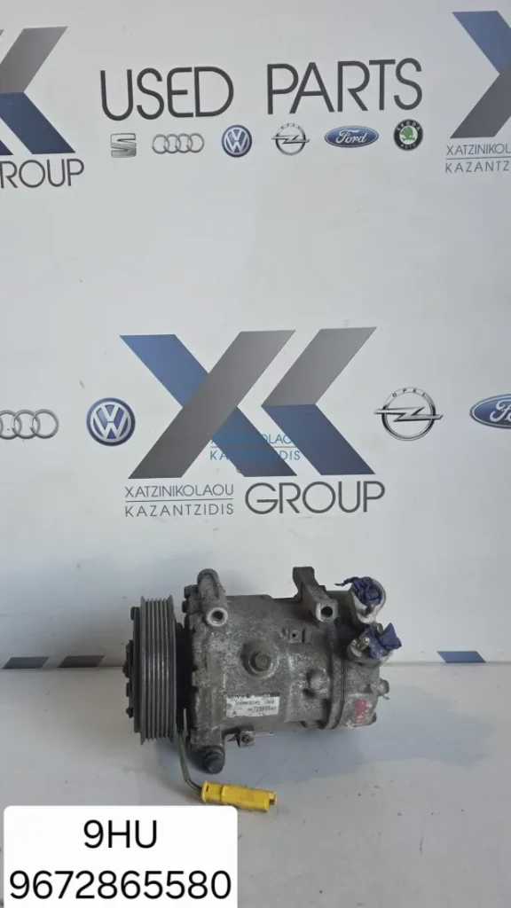 CITROEN JUMPY-BERLINGO 2004-2014 1.6HDI (9HU)COMPRESSER AC ΚΩΔΙΚΟΣ 9672865580