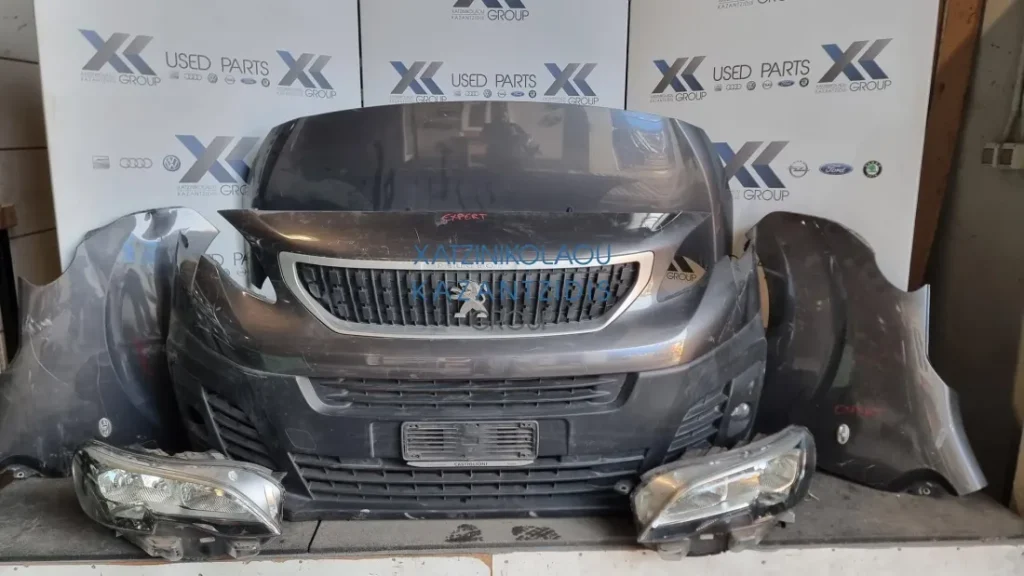 PEUGEOT EXPERT 2017-2025 ΜΟΥΡΗ ΕΜΠΡΟΣ ΚΟΜΠΛΕ (ΚΑΠΟ-ΦΑΝΑΡΙΑ-ΜΕΤΩΠΗ-ΤΡΑΒΕΡΣΑ-ΠΡΟΦΥΛΆΚΤΗΡΑΣ-ΦΤΕΡΑ-ΘΟΛΟΙ-ΨΥΓΕΙΑ-ΣΕΤ ΑΕΡΟΣΑΚ