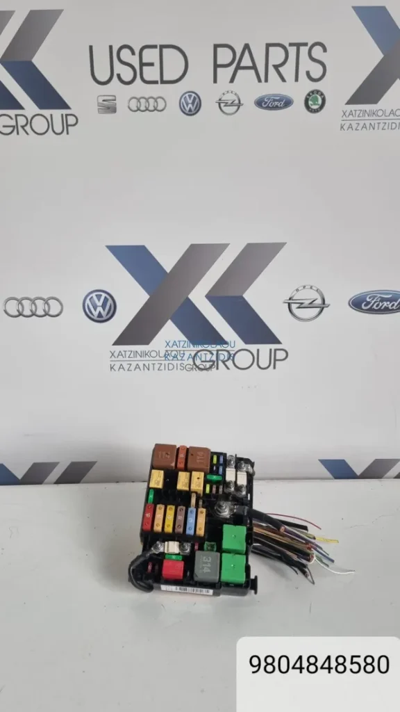 PEUGEOT PARTNER 2015-2023 ΚΩΔΙΚΟΣ ΑΝΤΑΛΛΑΚΤΙΚΟΥ- 9804848580 Ασφαλειοθηκη