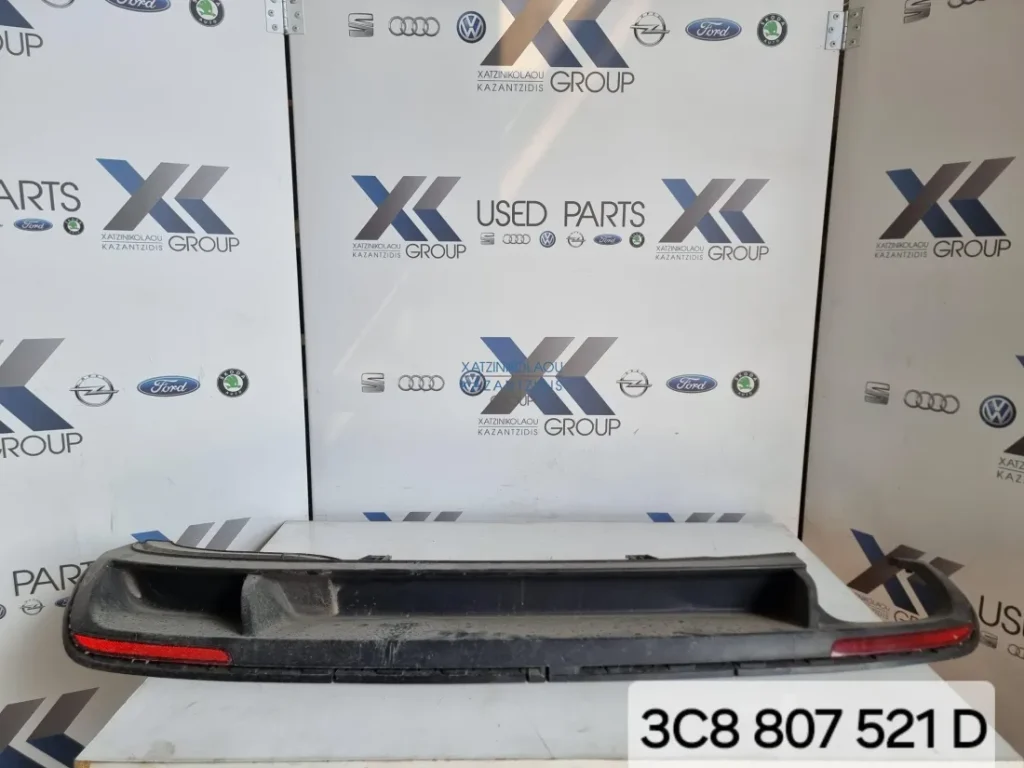 VW PASSAT CC 2013-2017 ΣΠΟΙΛΕΡ ΠΡΟΦΥΛΑΚΤΗΡΑ ΠΙΣΩ ΚΩΔΙΚΟΣ ΑΝΤΑΛΛΑΚΤΙΚΟΥ- 3C8807521D