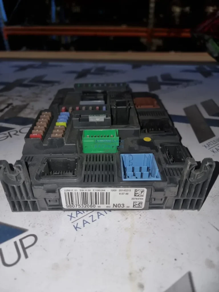 PEUGEOT 208-2008 2018 ΑΣΦΑΛΕΙΟΘΗΚΗ ΚΩΔΙΚΟΣ ΑΝΤΑΛΛΑΚΤΙΚΟΥ-  9807532080