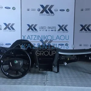 SKODA OCTAVIA 5 2009-2013 ΤΑΜΠΛΟ ΣΕΤ ΑΕΡΟΣΑΚΟΙ ΖΩΝΕΣ ΠΡΟΕΝΤΑΤΗΡΕΣ