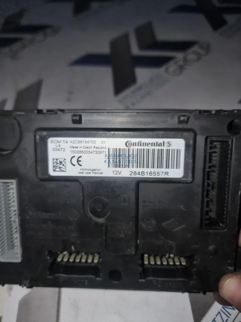 RENAULT CLIO 2013-2018 BCM ΜΟΝΑΔΑ ΕΛΕΓΧΟΥ ΚΩΔΙΚΟΣ ΑΝΤΑΛΛΑΚΤΙΚΟΥ-  284B16557R