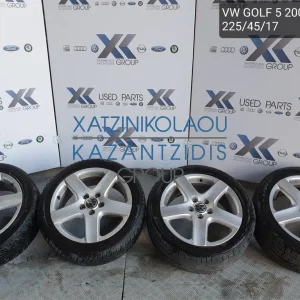 VW GOLF 5 2005-2008  4ΑΔΑ ΖΑΝΤΕΣ 225-45-17