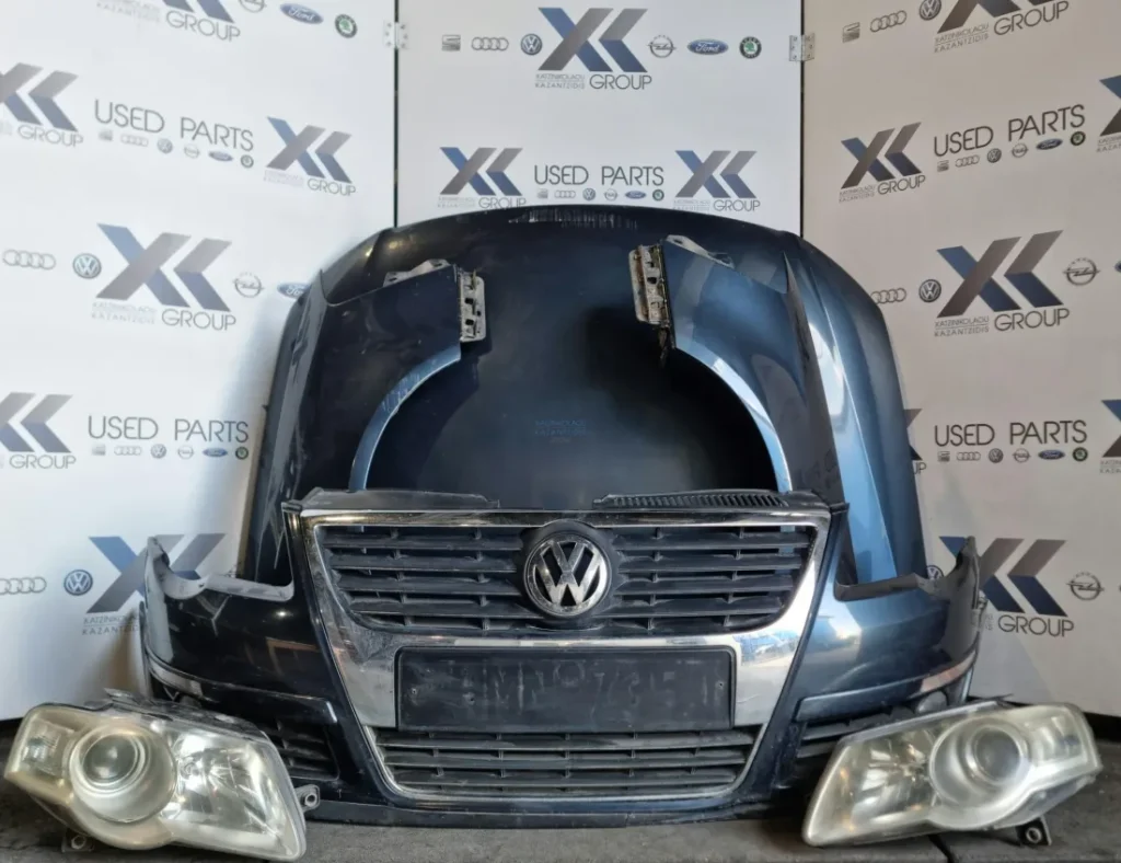 VW PASSAT 3C 2005-2011 ΜΟΥΡΗ ΕΜΠΡΟΣ ΚΟΜΠΛΕ (ΚΑΠΟ-ΦΑΝΑΡΙΑ-ΜΕΤΩΠΗ-ΤΡΑΒΕΡΣΑ-ΠΡΟΦΥΛΆΚΤΗΡΑΣ-ΦΤΕΡΑ-ΘΟΛΟΙ-ΨΥΓΕΙΑ-ΣΕΤ ΑΕΡΟΣΑΚΟ