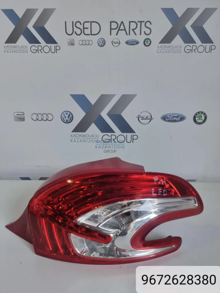 PEUGEOT 208 2013-2019 ΦΑΝΑΡΙ ΠΙΣΩ ΔΕΞΙΑ 9672628380