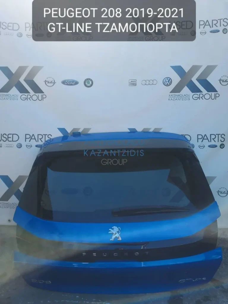 PEUGEOT 208 2019-2021 GT-LINE ΤΖΑΜΟΠΟΡΤΑ