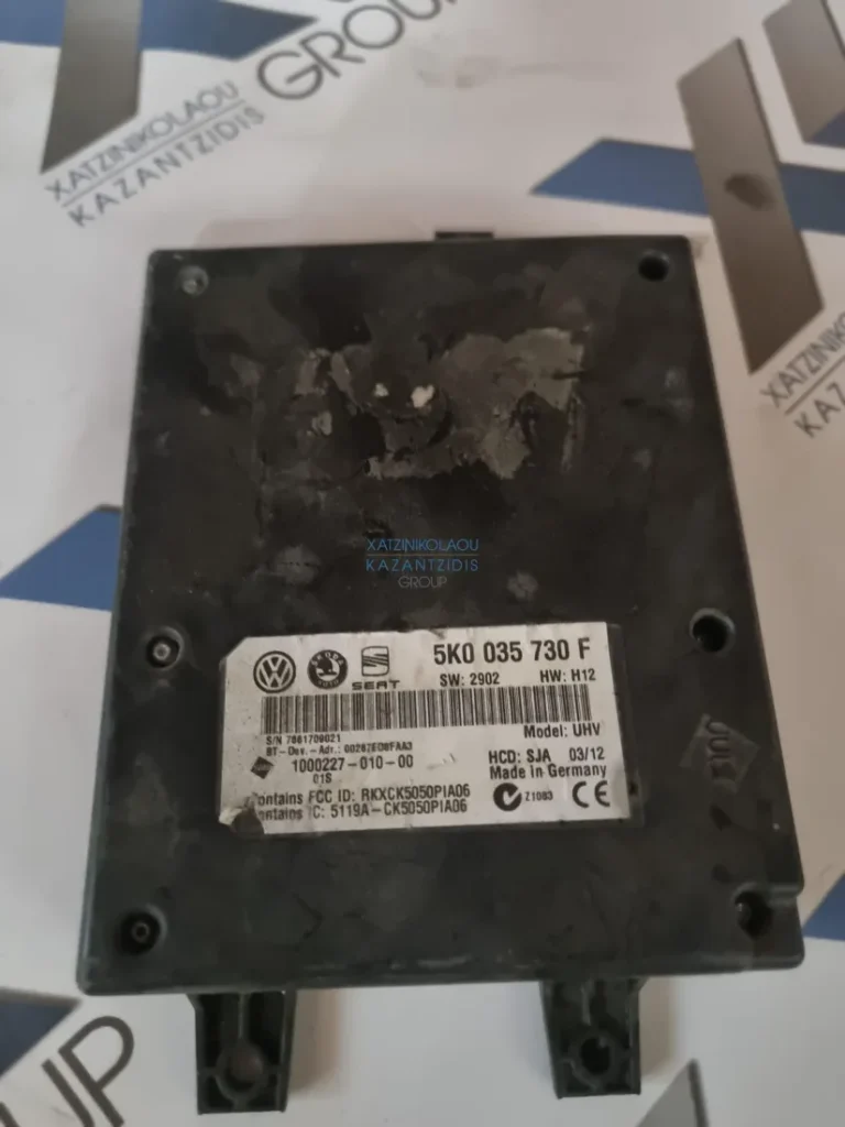 VW GOLF 2009-2015 Μονάδα ελέγχου Bluetooth ΚΩΔΙΚΟΣ ΑΝΤΑΛΛΑΚΤΙΚΟΥ- 5K0035730F