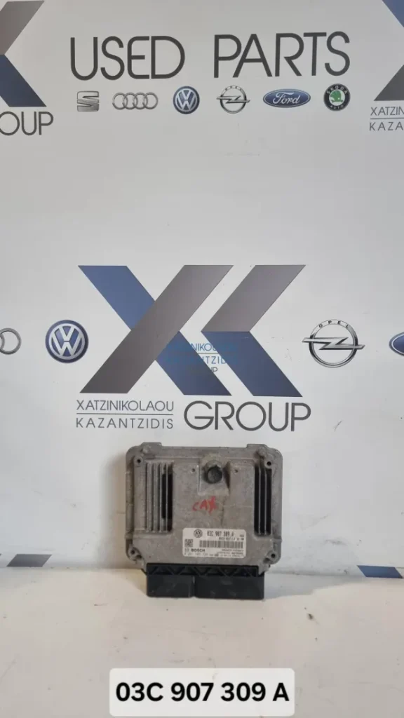 VW GOLF 6 2008-2013 ΕΓΚΕΦΑΛΟΣ ΚΙΝΗΤΗΡΑ ΚΩΔΙΚΟΣ ΑΝΤΑΛΛΑΚΤΙΚΟΥ- 03C907309A