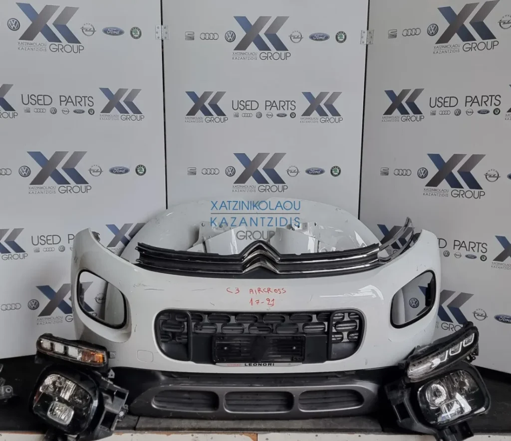 CITROEN C3 AIRCROSS 2016-2021 ΜΟΥΡΑΚΙ ΕΜΠΡΟΣ ΚΟΜΠΛΕ(ΚΑΠΟ ΦΤΕΡΑ ΦΑΝΑΡΙΑ ΠΡΟΦΥΛΑΚΤΗΡΑΣ ΜΕΤΩΠΗ ΨΥΓΕΙΑ )ΤΑΜΠΛΟ ΑΕΡΟΣΑΚΟΙ ΟΔΗΓ