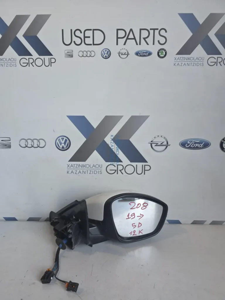 PEUGEOT 208 2014-2019 ΚΑΘΡΕΠΤΗΣ ΕΞΩΤΕΡΙΚΟΣ ΣΥΝΟΔΗΓΟΥ ΔΕΞΙΑ 12ΚΑΛΩΔΙΑ