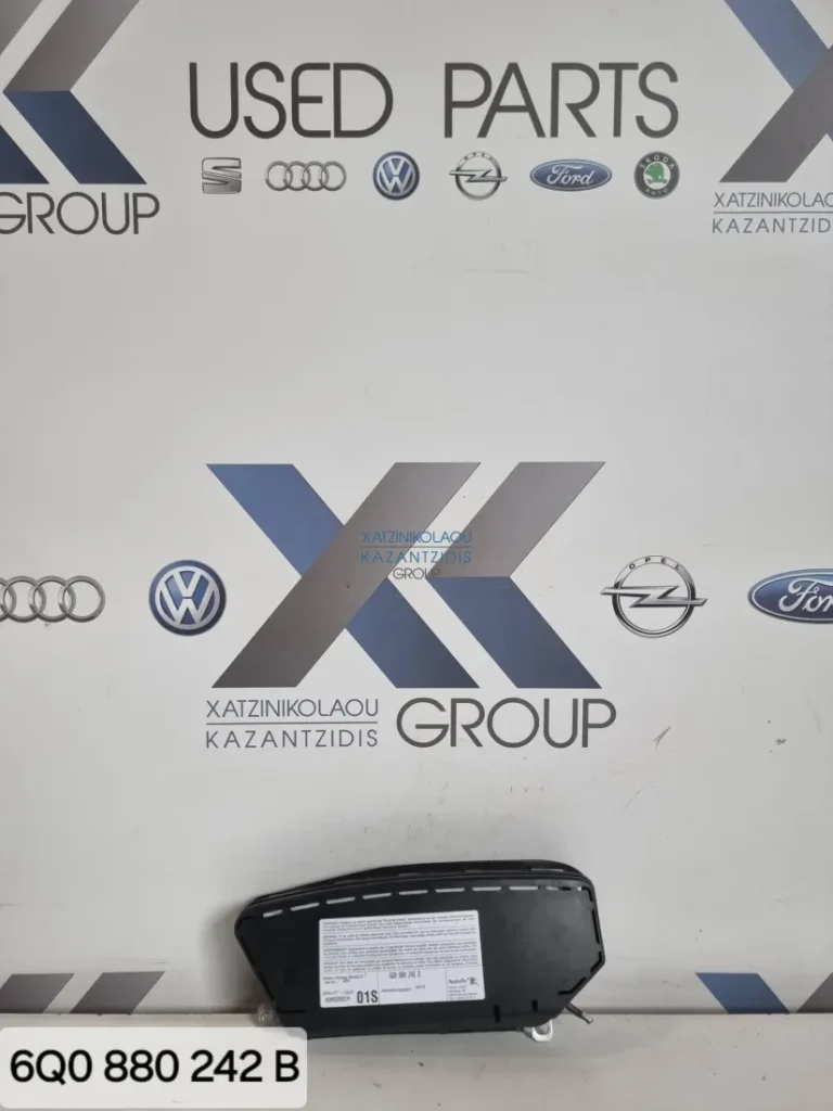 SKODA FABIA 2005-2009 ΑΕΡΟΣΑΚΟΣ ΚΑΘΙΣΜΑΤΟΣ ΕΜΠΡΟΣ ΔΕΞΙΟΣ ΚΩΔΙΚΟΣ ΑΝΤΑΛΛΑΚΤΙΚΟΥ- 6Q0880242B