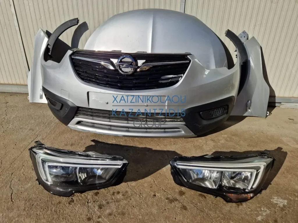 OPEL CROSSLAND 2017-2020. ΜΟΥΡΗ ΕΜΠΡΟΣ ΚΟΜΠΛΕ ( ΚΑΠΟ-ΦΑΝΑΡΙΑ-ΜΕΤΩΠΗ-ΤΡΑΒΕΡΣΑ-ΠΡΟΦΥΛΆΚΤΗΡΑΣ-ΦΤΕΡΑ-ΘΟΛΟΙ-ΨΥΓΕΙΑ)