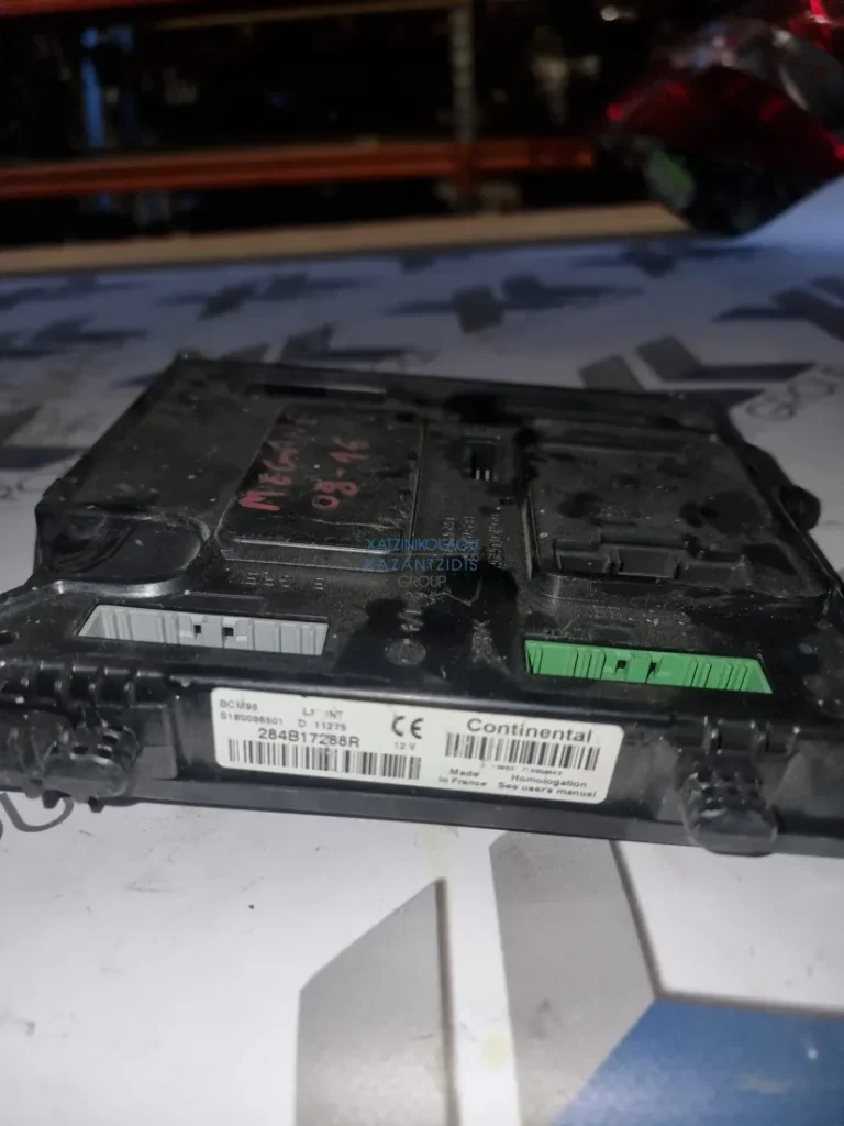 RENAULT MEGANE 2008 – 2015 ΜΟΝΑΔΑ ΑΝΕΣΗΣ (BCM) -ΕΓΚΕΦΑΛΟΣ ΜΟΝΑΔΑ ΕΛΕΓΧΟΥ ΚΩΔΙΚΟΣ ΑΝΤΑΛΛΑΚΤΙΚΟΥ- 284B17288R.