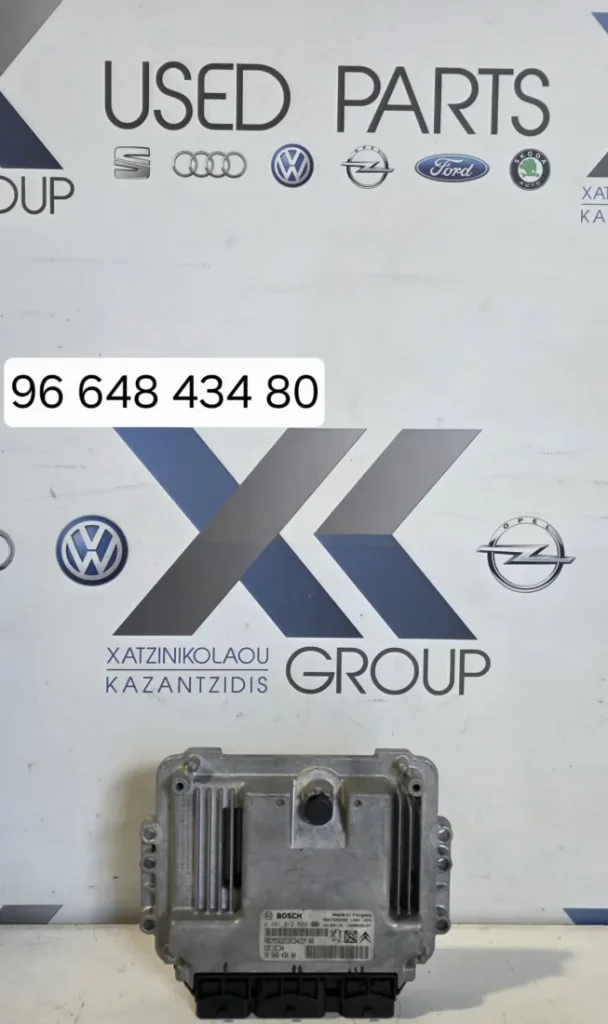 CITROEN C3 2010-2013 1.4HDI ΕΓΚΕΦΑΛΟΣ ΚΙΝΗΤΗΡΑ ΚΩΔΙΚΟΣ 9664843480