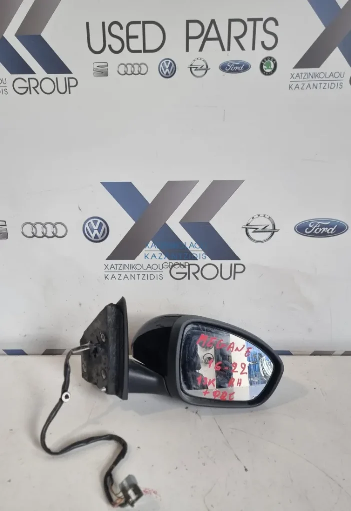 RENAULT MEGANE 2016-2022 ΚΑΘΡΕΦΤΗΣ ΗΛΕΚΤΡΙΚΟΣ ΔΕΞΙΟΣ 13 ΚΑΛΩΔΙΑ -ΦΩΣ ΑΣΦΑΛΕΙΑΣ