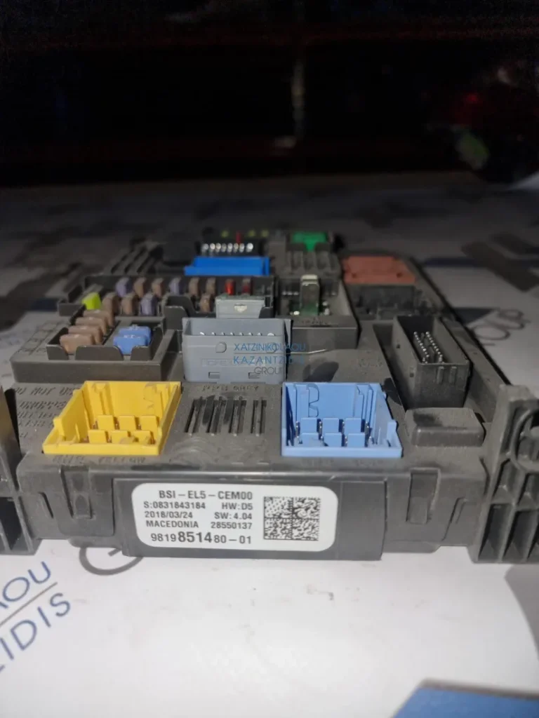 PEUGEOT 3008 2016-2022 ΑΣΦΑΛΕΙΟΘΗΚΗ ΚΩΔΙΚΟΣ ΑΝΤΑΛΛΑΚΤΙΚΟΥ- 9819851480